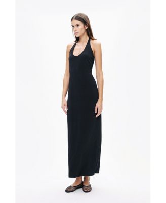 Women's Maxi Dress with Back Accessory