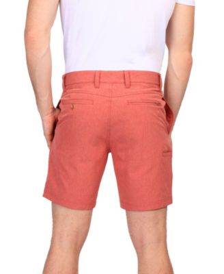 Men's Tonal Melange Performance Shorts for Active Lifestyle