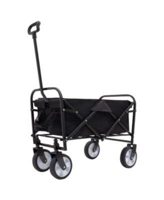 Foldable Wagon Cart with Liners Camping, Utility, Grocery