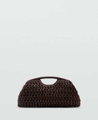 Women's Natural Fiber Clutch Bag