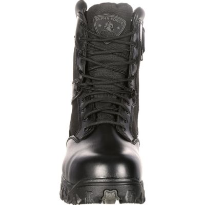 Men's AlphaForce Zipper Composite Toe Public Service Boot