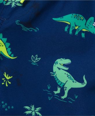 Toddler Girls Chlorine Resistant Short Sleeve Rashguard Swim Set