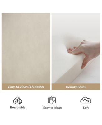 Leather USB & Type-C Charging Rodrigue Modern Swivel Power Recliner