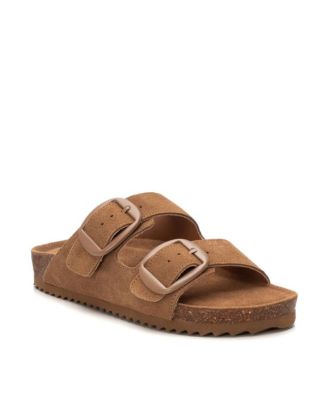 Women's Footbed Sandals with two buckles Refresh By Xti