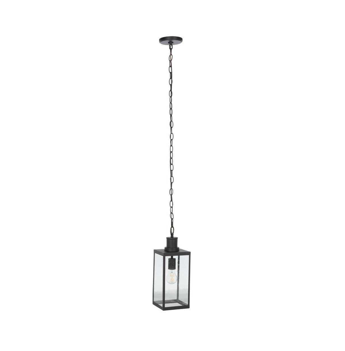 Agni 6" Outdoor Pendant - Black