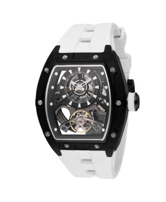 Men's 49035 S1 Rally Automatic 3 Hand Black Dial Watch
