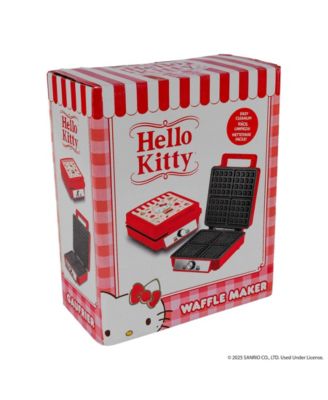 Hello Kitty Deluxe Waffler - Hello Kitty Iconic Characters and Symbols on Your Waffles
