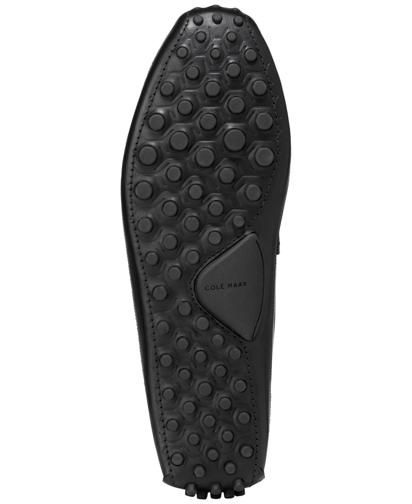 Мужские туфли Cole Haan Davies Grand Slip On Driving, цвет: Чёрный — фото 5