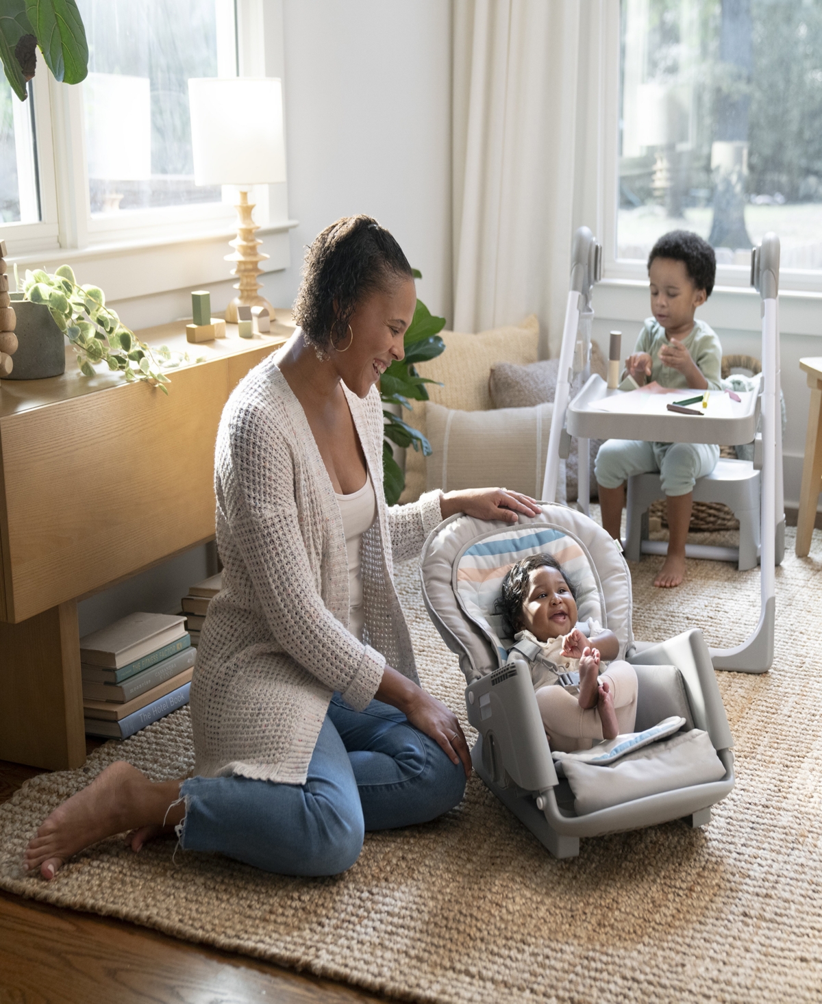 Ingenuity Baby Proper Positioner Create Up Multi-mode Folding High Chair
