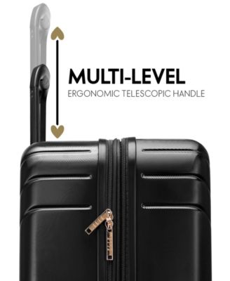 Louvre 2-Piece Expandable Retro Spinner Luggage Set