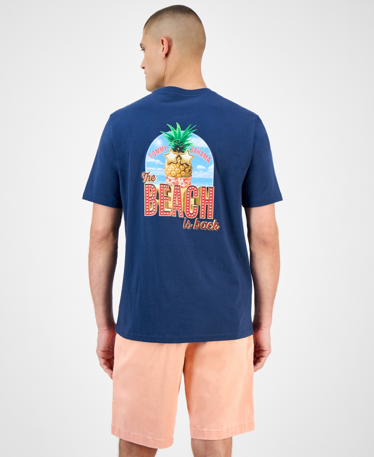 Tommy Bahama Men's Beach Is Back Logo Graphic T-shirt