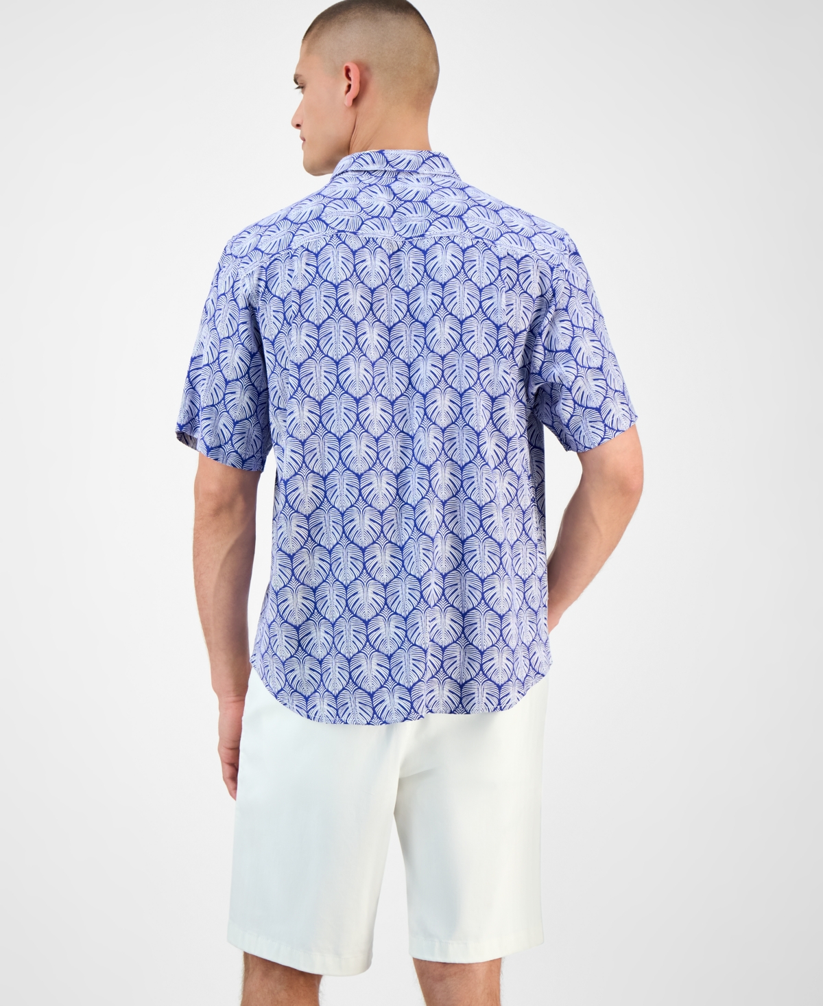Tommy Bahama Men's Veracruz Cay Monstera Printed Button-down Shirt