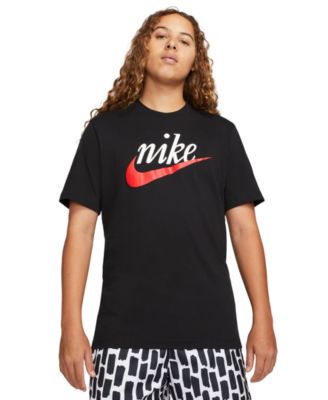 Nike - Men's Heritage Script Logo Short-Sleeve Crewneck T-Shirt