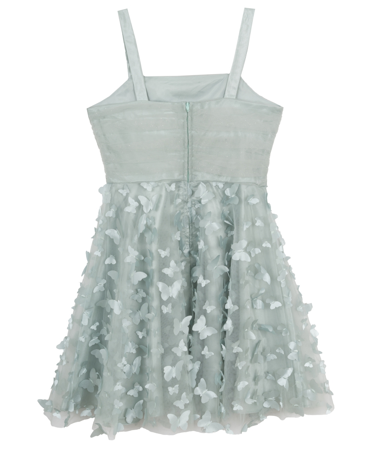 RARE EDITIONS BIG GIRLS 3D BUTTERFLY PARTY DRESS 