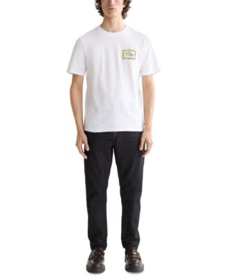 Men's Short Sleeve Screen Print Logo Graphic T-Shirt