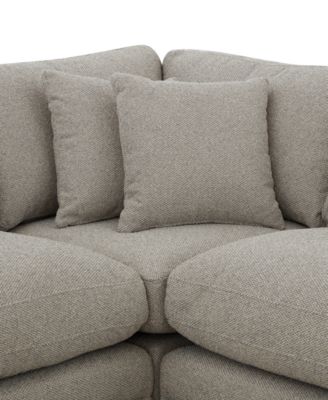 Daryll 6-Pc. Fabric L Sectional