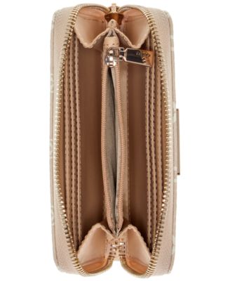 Phoebe Logo Zip Around Wallet
