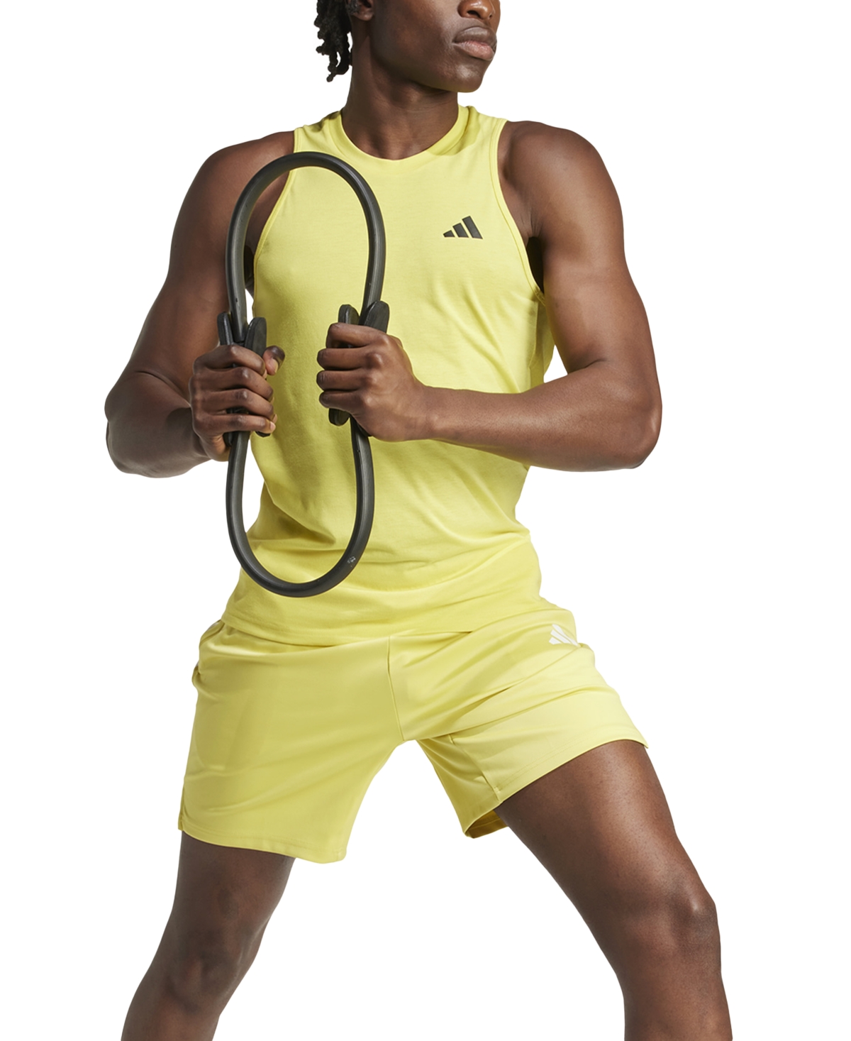 Adidas Originals Men's Essentials Slim-fit Feelready Training Tank In Multi