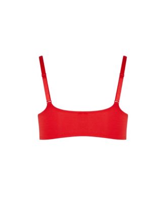 Plus Size Smooth & Chic Front Close Cotton Push Up Bra