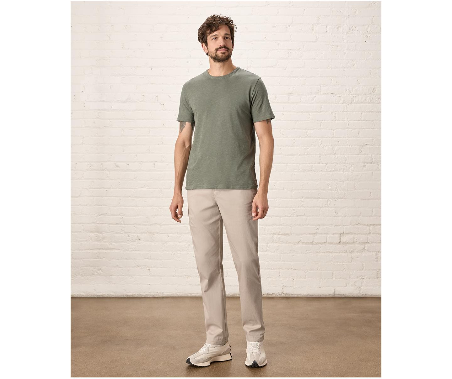 Мужские брюки Pact Organic Cotton Daily Twill Midweight, цвет: Серый — фото 2