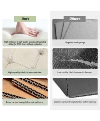 Narciso 60" Wide Bedroom Bench with Genuine Leather Top Cushion and Metal Base