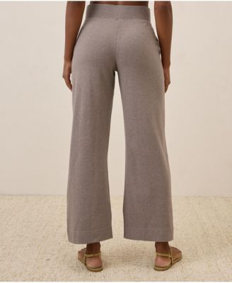 Women's Organic Cotton Airplane Wide Leg Pant - 26" Inseam