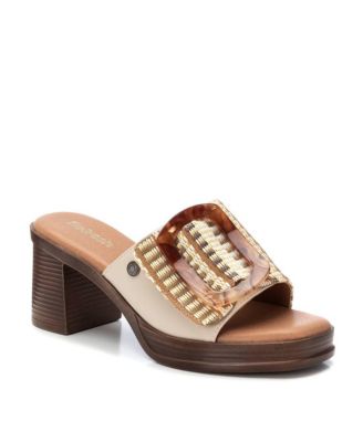 Women's Fashion Heeled Sandals Refresh By Xti