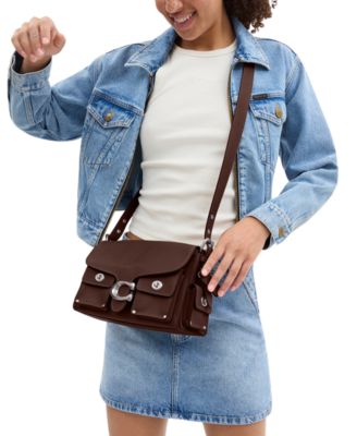Tabby Turnlock Medium Soft Leather Shoulder Bag 
