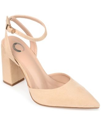 Women's Tyyra Ankle Strap Block Heel Pumps