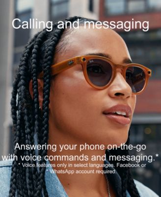 Unisex AI Meta Gen1 Wayfarer Glasses Collection