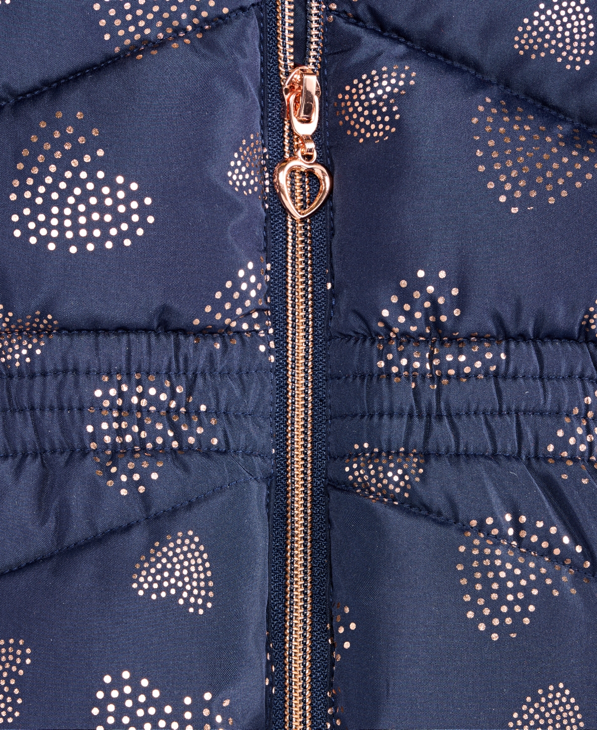 S Rothschild & Co Toddler And Little Girls Foil Quilt Puffer Jacket In Blue