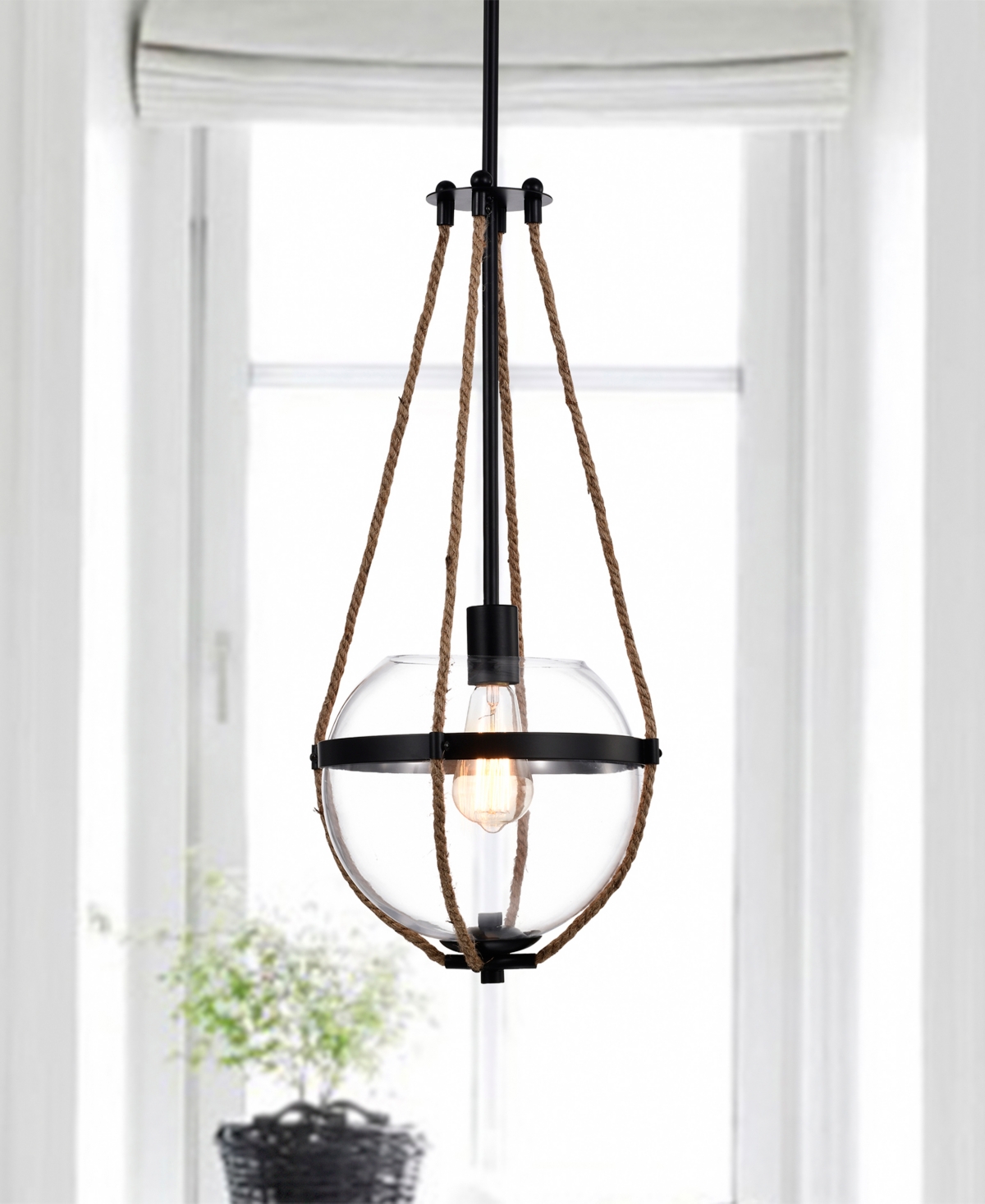 Home Accessories 11" Medeia 1-light Indoor Pendant Ceiling Light