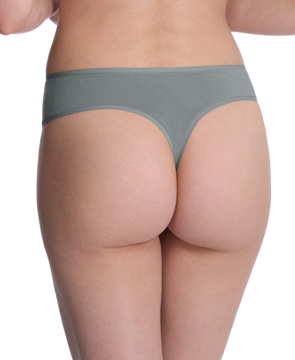 Natori Women's Bliss Bare Cotton Thong Underwear 771346