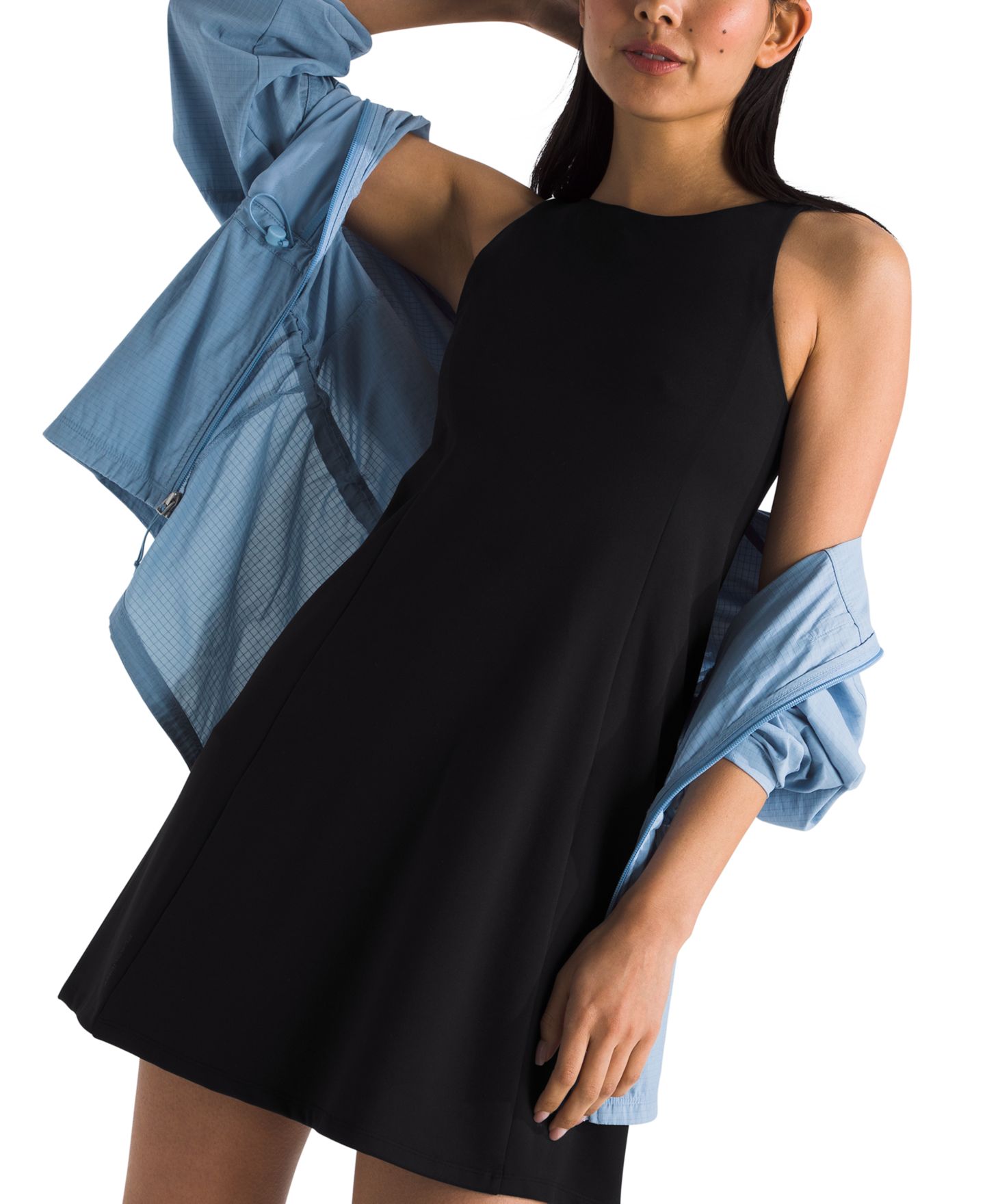 Женское платье The North Face Dune Sky Performance Sleeveless Dress, цвет: Чёрный — фото 3