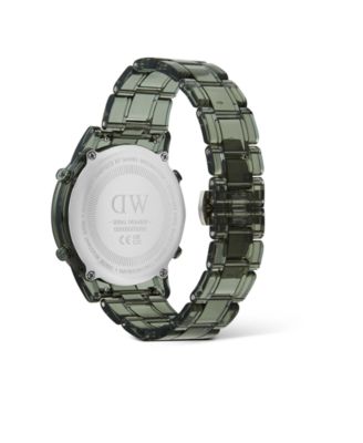 Men's Chronograph Green Plastic Watch, 42mm