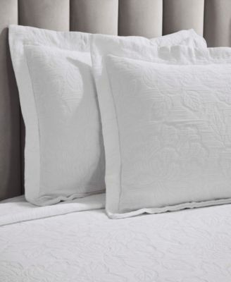 Hibiscus Cotton Matelass&eacute; Woven 3-Pc. Bedspread Set, California King