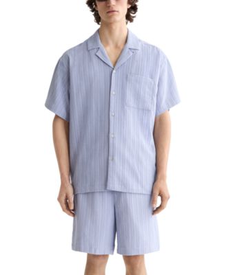 Men's Tonal Stripe Drawstring Shorts