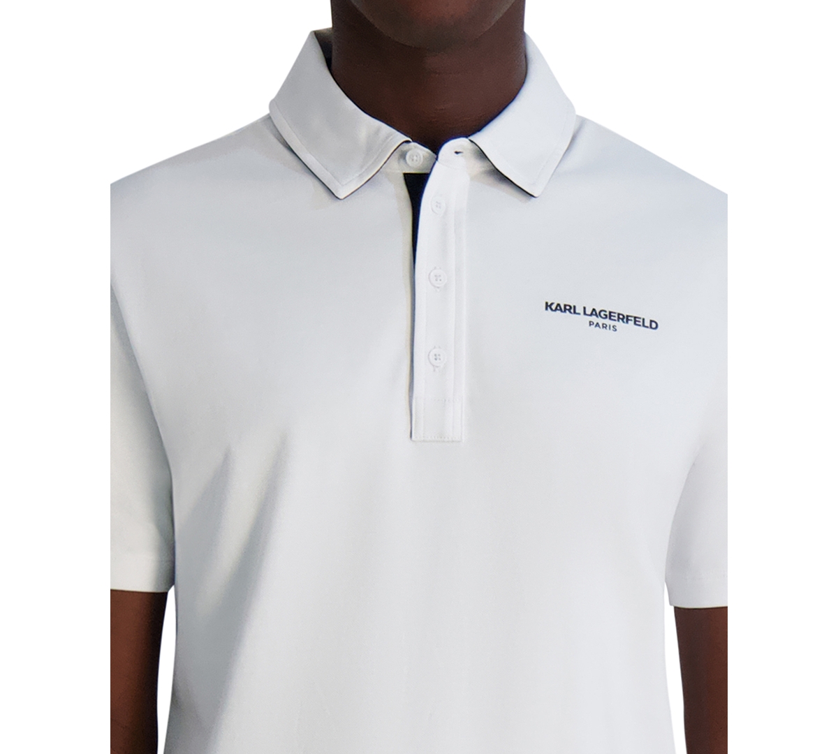 Karl Lagerfeld Men's Logo Polo Shirt