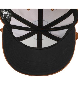 Men's Freddy Fazbear Face Brown Snapback Hat