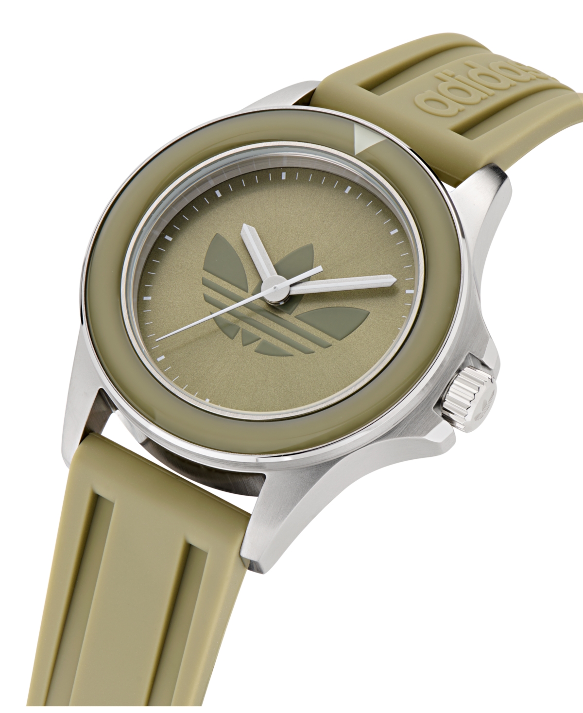 Shop Adidas Originals Unisex Analog Multicolor Silicone Watch, 44mm