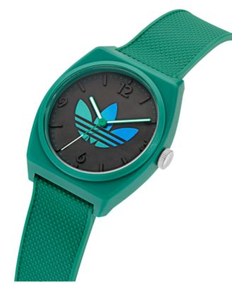 Unisex Analog Green Resin Watch, 38mm