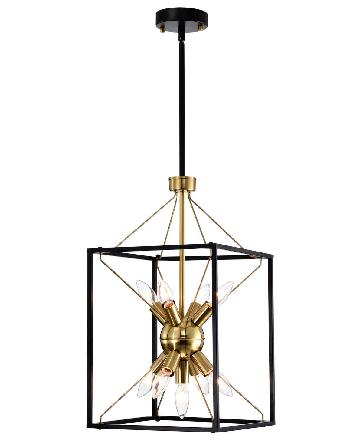 Home Accessories 12" Snowgaze 9-light Indoor Chandelier