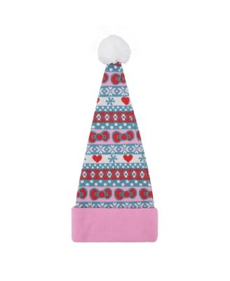 Men's Holiday Pattern Santa Hat