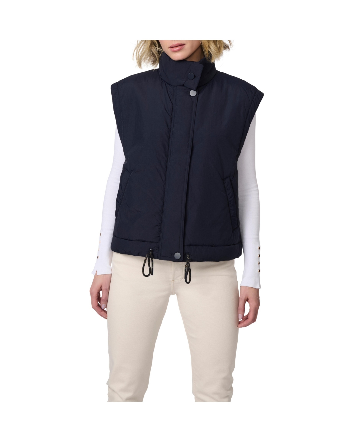 Women's Puffer Vest - Navy