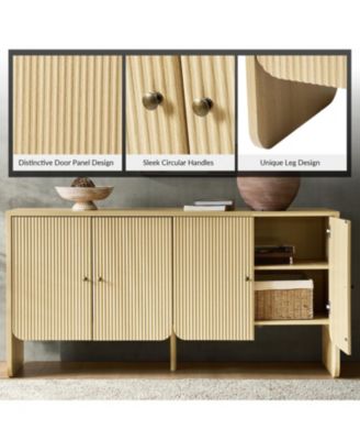 Modern Martha 63"Wide 4 door Sideboard