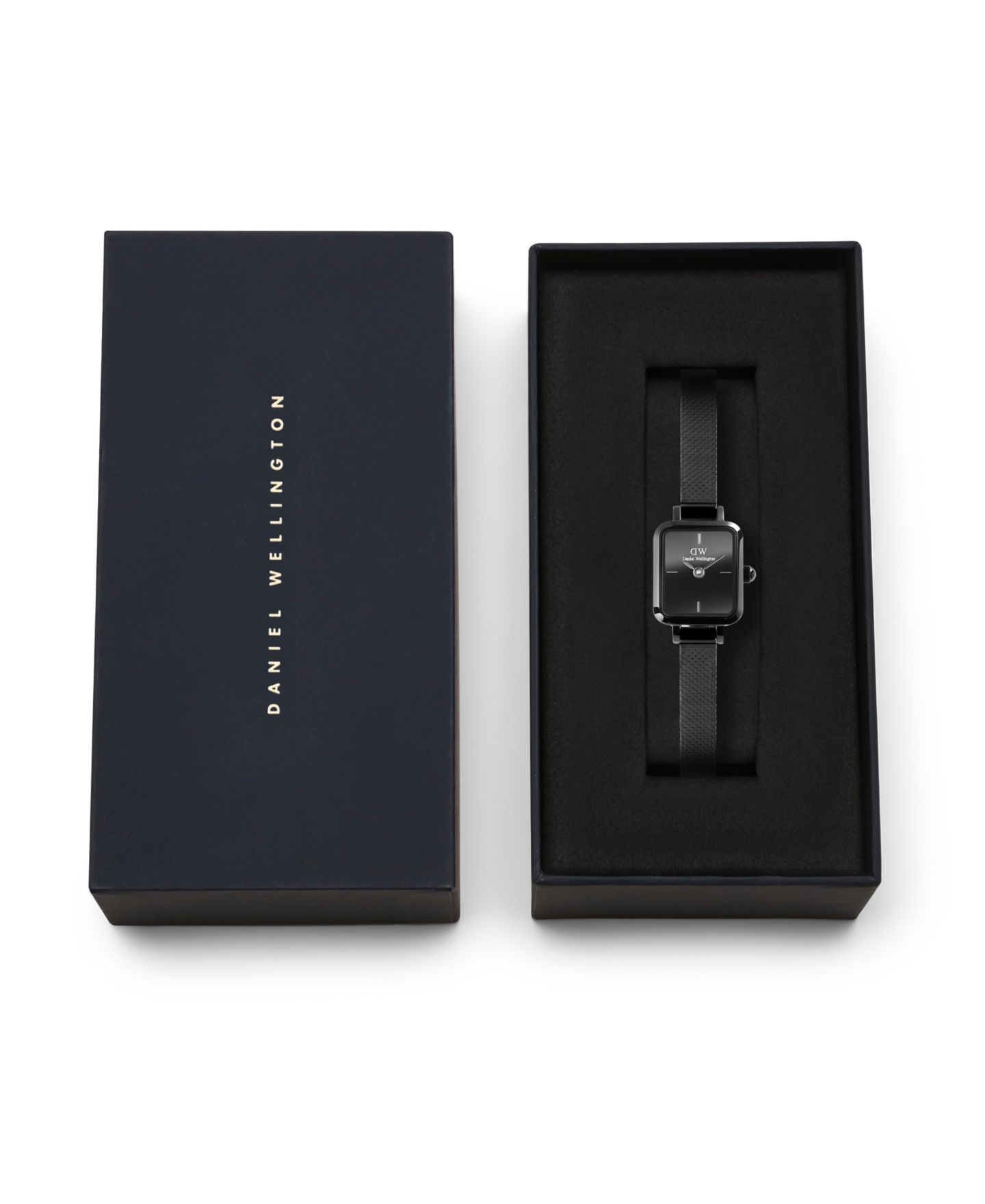 Женские часы Daniel Wellington Analog Black Stainless-Steel, 16mm — фото 6