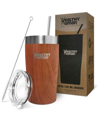 Natural Wood Cruiser Tumbler, 20oz