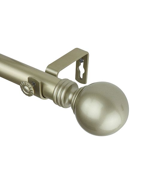 Rod Desyne Globe Single Curtain Rod 160 240 Reviews Window