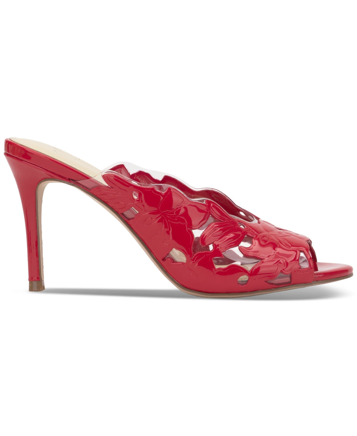Jessica Simpson Women's Justera Cutout Floral Mules