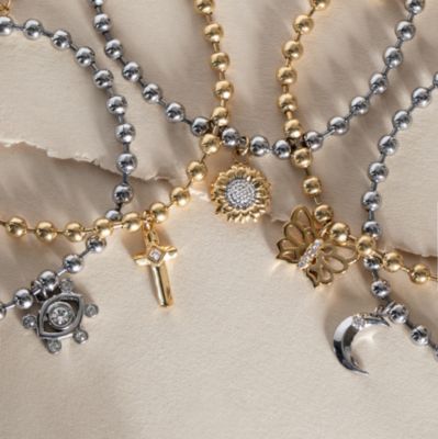 Butterfly Ball Chain Bracelet